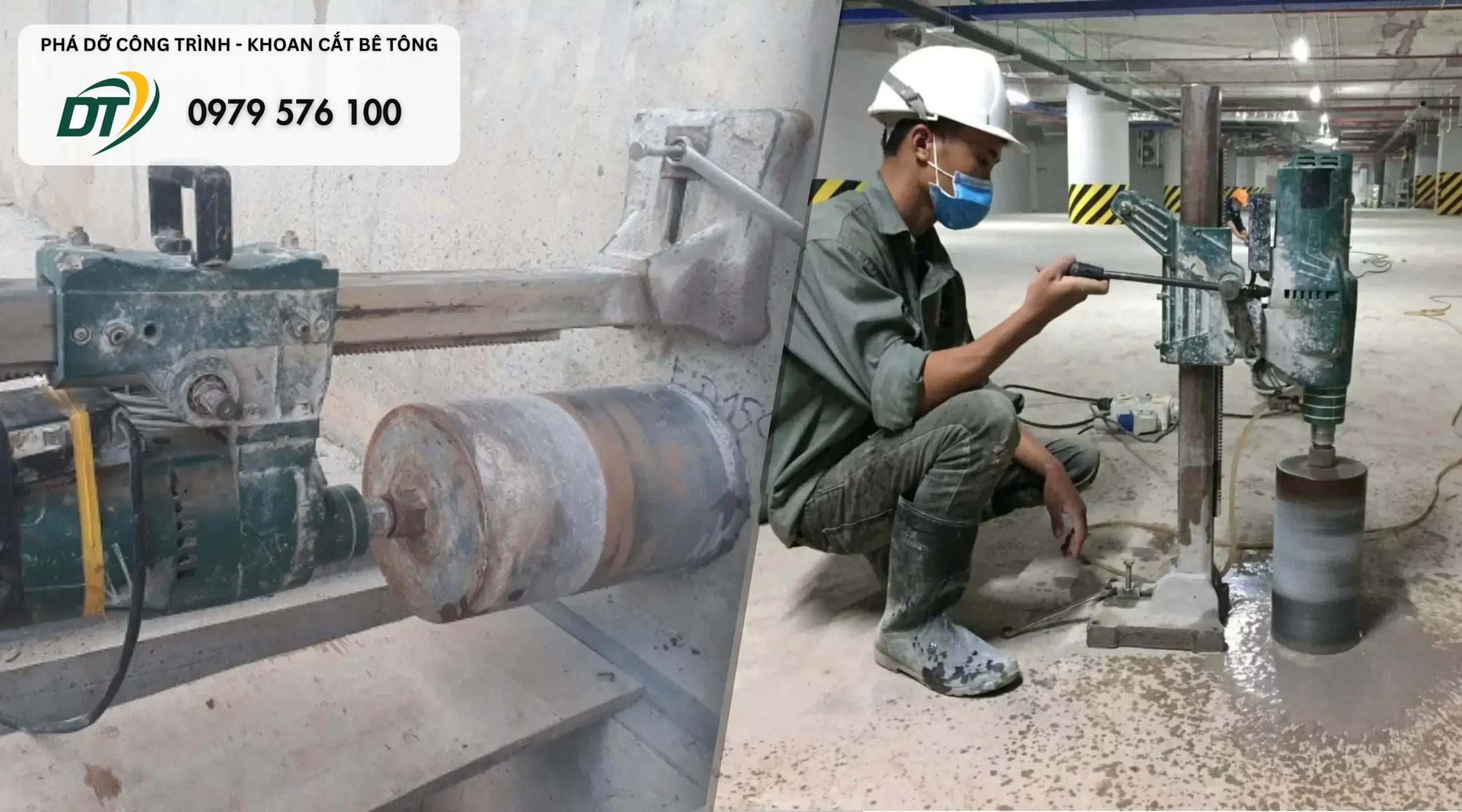 Đục phá bê tông giá rẻ trọn gói