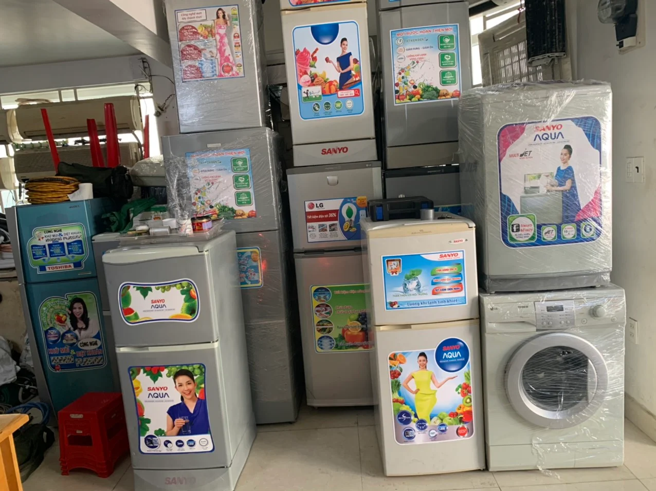 Thu mua máy lạnh tủ lạnh máy giặt cũ tại quận 9